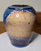 Vase bleu de fer