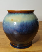 Vase émail cristallin